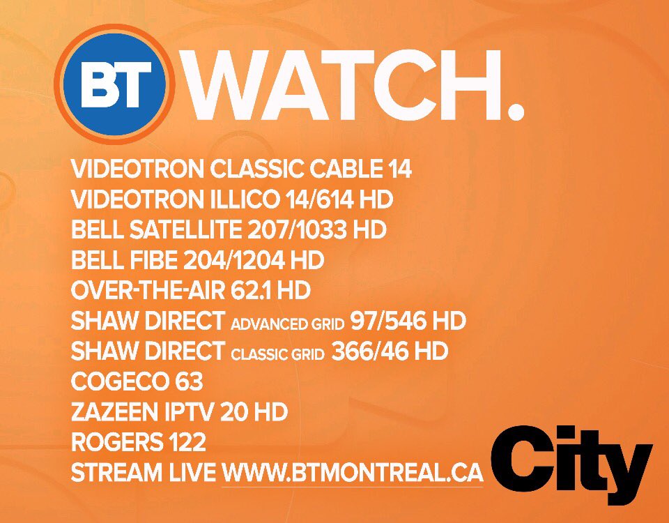 Thanks for watching @BTMontreal ! https://t.co/nYj5QZxQE4