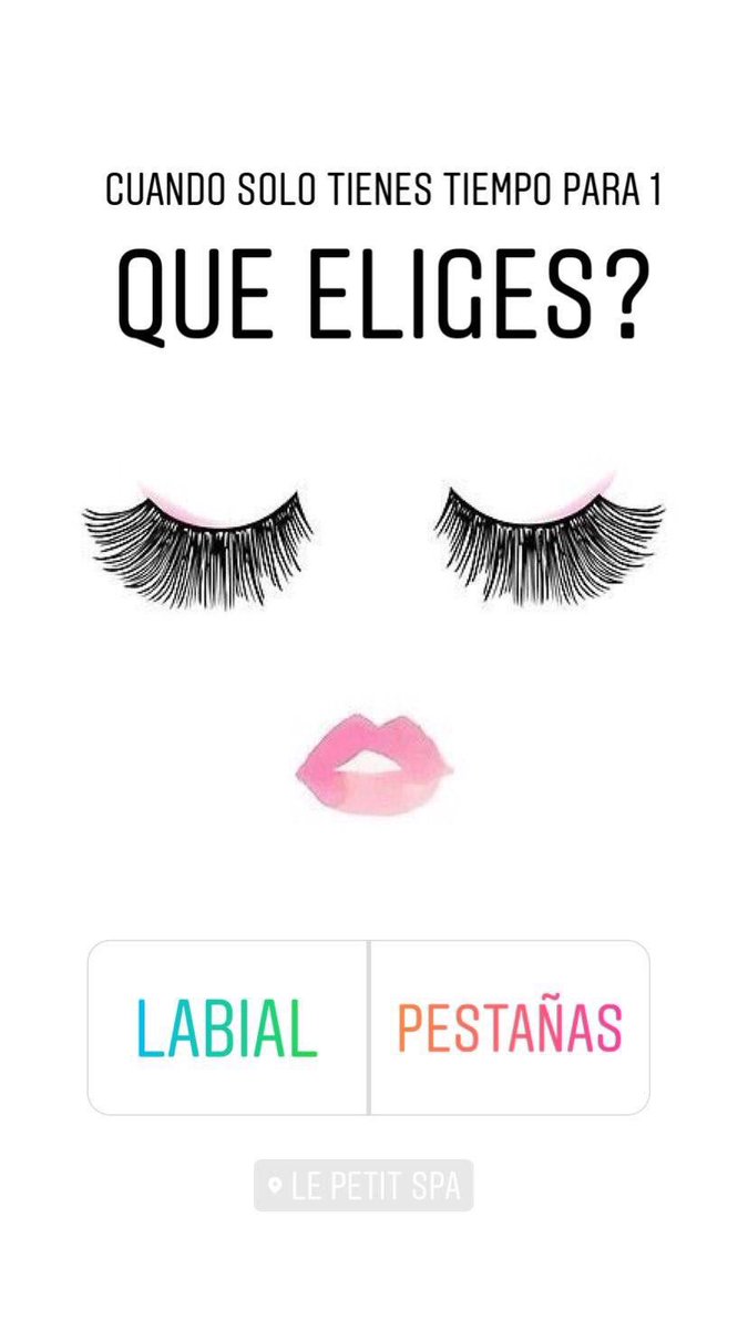 lepetitspamx's tweet photo. Cuando solo tienes tiempo para 1, que eliges?! 
Rt - Pestañas Fav - Labial 💄👁
#LePetitSpa #CdSatélite #16May #PorLaPazYLaProsperidadVota #AdiósMargarita https://t.co/H0A6wooAwz