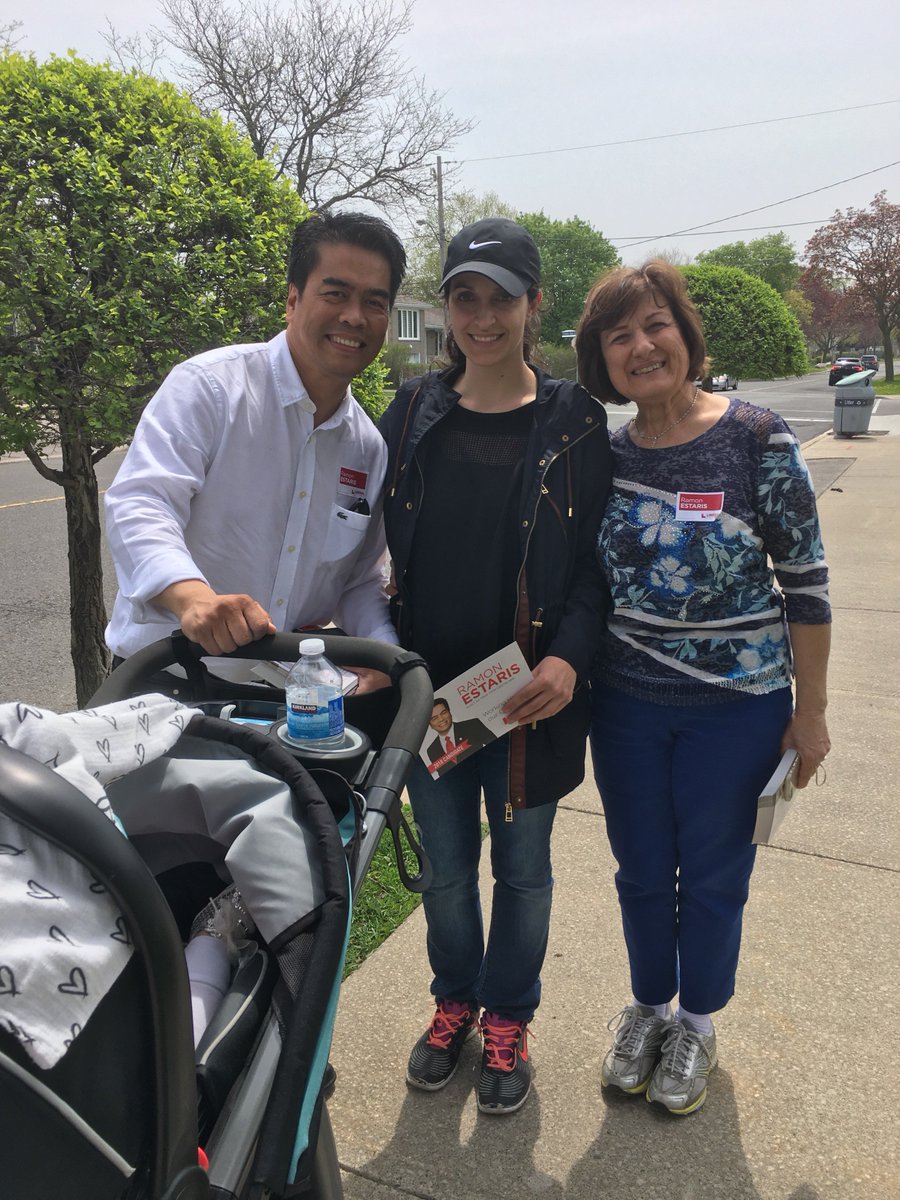 voteramon's tweet photo. The best part about running for MPP is having the opportunity to meet the amazing residents of #YorkCentre, the people #WhoWeFightFor! #onpoli https://t.co/SU0xrwuYmi