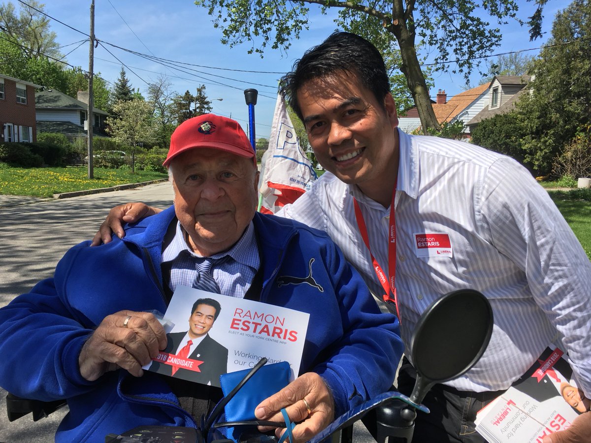 voteramon's tweet photo. The best part about running for MPP is having the opportunity to meet the amazing residents of #YorkCentre, the people #WhoWeFightFor! #onpoli https://t.co/SU0xrwuYmi