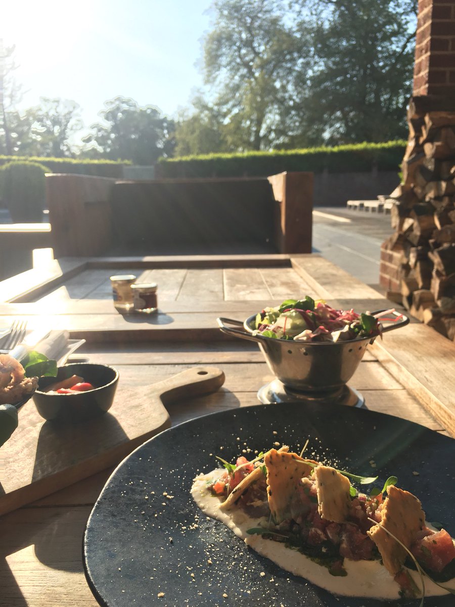 JenCWS's tweet photo. Day dreaming about yesterday’s weather @Maison_Talbooth - hope the sun returns! Lucky I was in the most idyllic spot to enjoy @milsomhotels https://t.co/YjrdIQC8l0