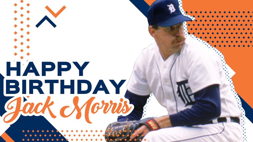 Happy birthday to one of the newest members, Jack Morris!  