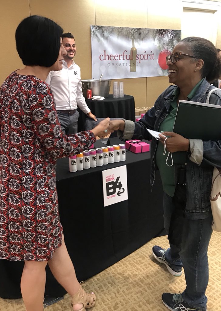 ProductLaunchPR's tweet photo. @Bridalease agrees with co-founder, John Mansour, from @drinkB4 that putting on sunscreen before laying out in the sun is just as important as preparing your body for a night out. Let @GQMagazine know #B4 is the perfect pregame for all professional drinkers 😉 
#BloggerBev https://t.co/yLjAepe6AS