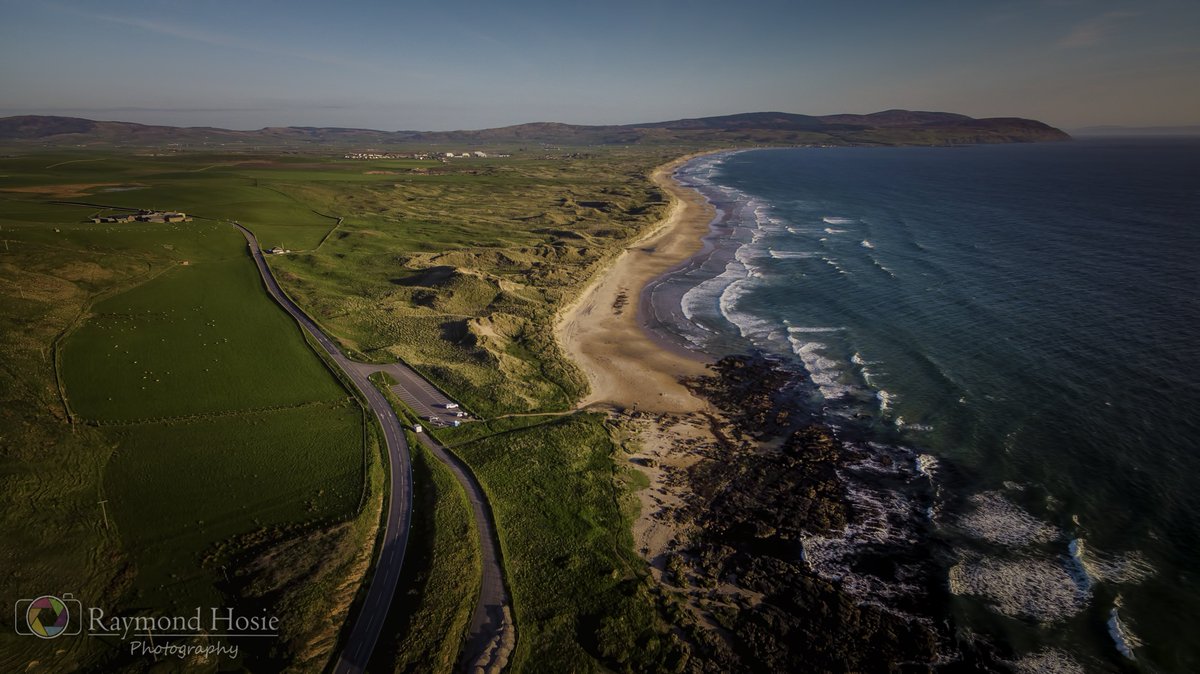 A simply stunning evening at Westport, Machrihanish! :) #myargyll #aerialphotography