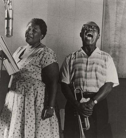 Anne Mortier on Twitter: "Ella Fitzgerald and Louis Armstrong Dream a  Little Dream of Me https://t.co/2yALzDNJWn… "