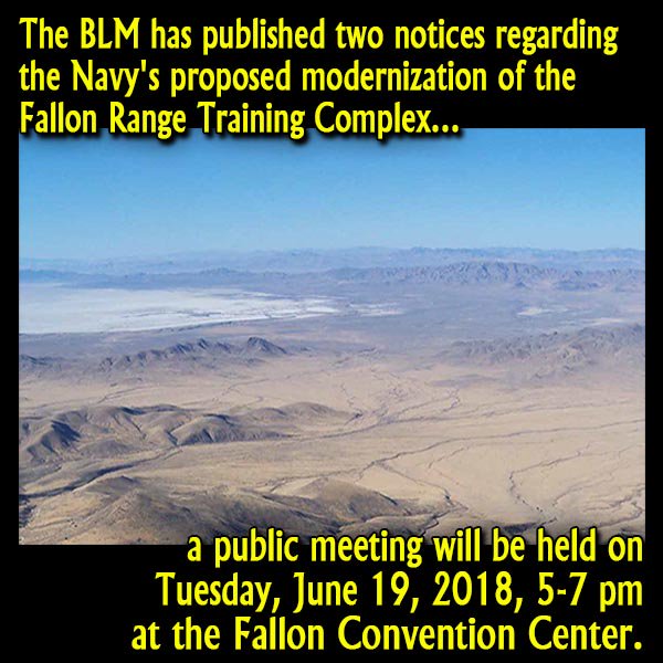 BRCBlueRibbon's tweet photo. Navy Continues Development of the Fallon Modernization EIS
https://t.co/nyS1NlxTUh
#brc4access #sharetrails @BLMNevada @USNavy https://t.co/CpSe4iWYhU