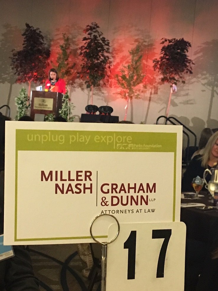 MillerNashLLP's tweet photo. Yesterday, we joined Clark County community leaders, professionals, and advocates for Parks Foundation of Clark County's annual luncheon. We had a great time celebrating the Foundation's good works for SWWA parks, trails, and recreational programs! #UnplugPlayExplore https://t.co/zw32ZHHtw4
