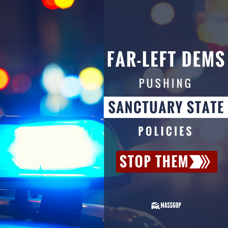 massgop's tweet photo. Scandal-plagued Mass. Democrats have proven in recent weeks that they can't be trusted.

Now they're proving their ideas are even worse: https://t.co/qRNOSEKSxG

Push back against Sen. Eldridge's radical sanctuary plan: https://t.co/25HjS46bsD https://t.co/jIgzVPWOof