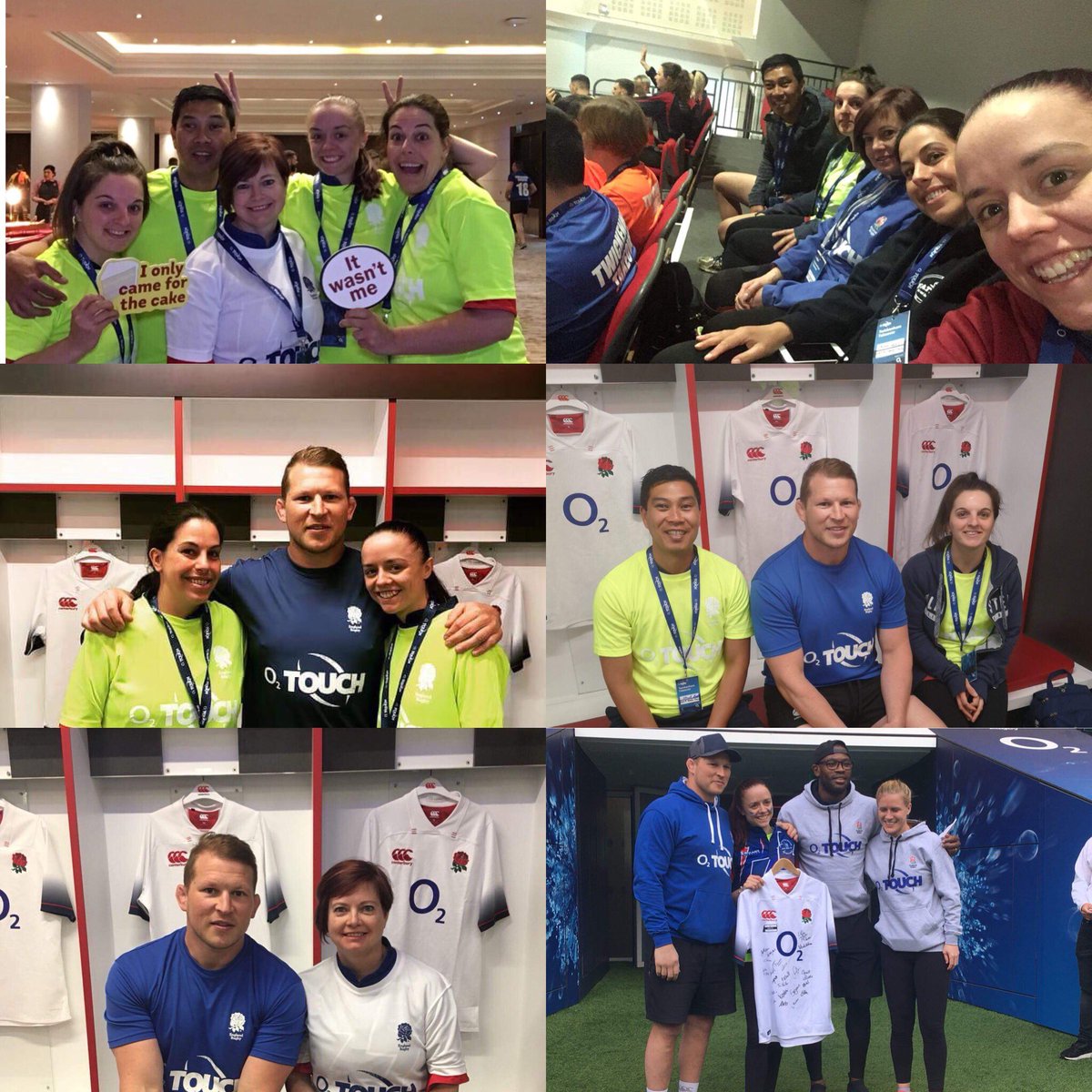 O2Cranleigh's tweet image. A few of our crew had a great day at #Twickenhamtakeover2018 meeting some of the greats and playing on the hallowed turf , and Colette winning ambassador of the year 👌😀😀😀🏈🏈#O2Touch #O2TouchForAll @o2touch thank you o2 touch