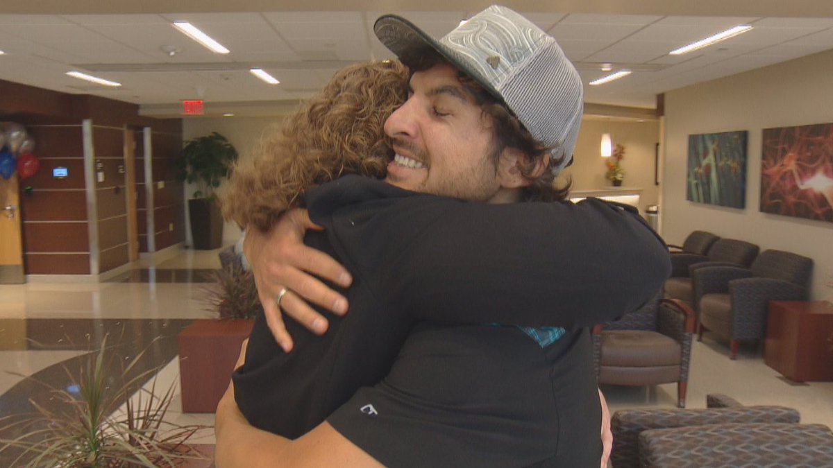 CBSNewsColorado's tweet photo. Trauma Survivors Meet First Responders Who Saved Their Lives https://t.co/7TZyJbFTMt https://t.co/yq8YKhMleJ