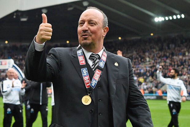 Whatever happens from now, Rafa Benitez will always have a piece of our hearts!

We haven’t just got a manager, we’ve got a gentleman who understands our hopes &amp; dreams, a gentleman who sees the potential of this great club &amp; City. 

It’s up to Ashley to back him! #NUFC