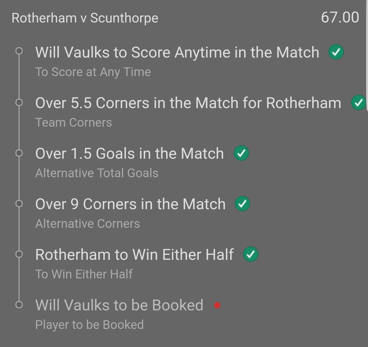 ChopsakaMBT's tweet photo. Thanks for that @WillVaulks 😂😂 that tackle near end deserved a booking 😂 #rufc #Wemberly https://t.co/8ru8m6JtuH