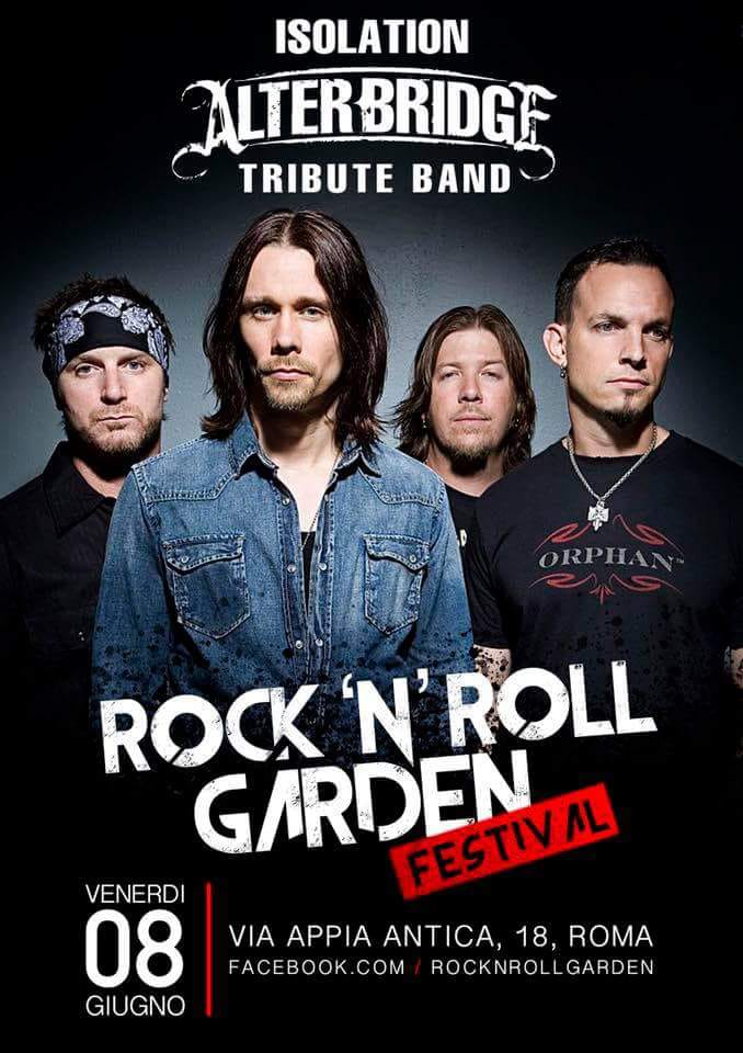 Buonasera Metallari!🎤 Io e Thomas vi invitiamo alla nostra serata nella tribute band degli #AlterBridge venerdì 8 Giugno @ Rock 'n' Roll Garden Festival a via Appia antica 18 #Roma 🤘😎🎸🍺🍺🍺🍺

🎤💀m.facebook.com/IsolationTribu…

#Metal #Musica #localiroma #weekend #8giugno #Rock