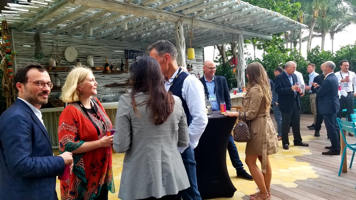 carriebowden's tweet photo. Fantastic way to finish #SPORTELSummit with an excellent party hosted by @TelstraBcast and the lovely @NorthHavenGirl Thank you for sponsoring Telstra Broadcast! #TheGroveinMiami #SVG #Telstra https://t.co/PiMSd9cEQM