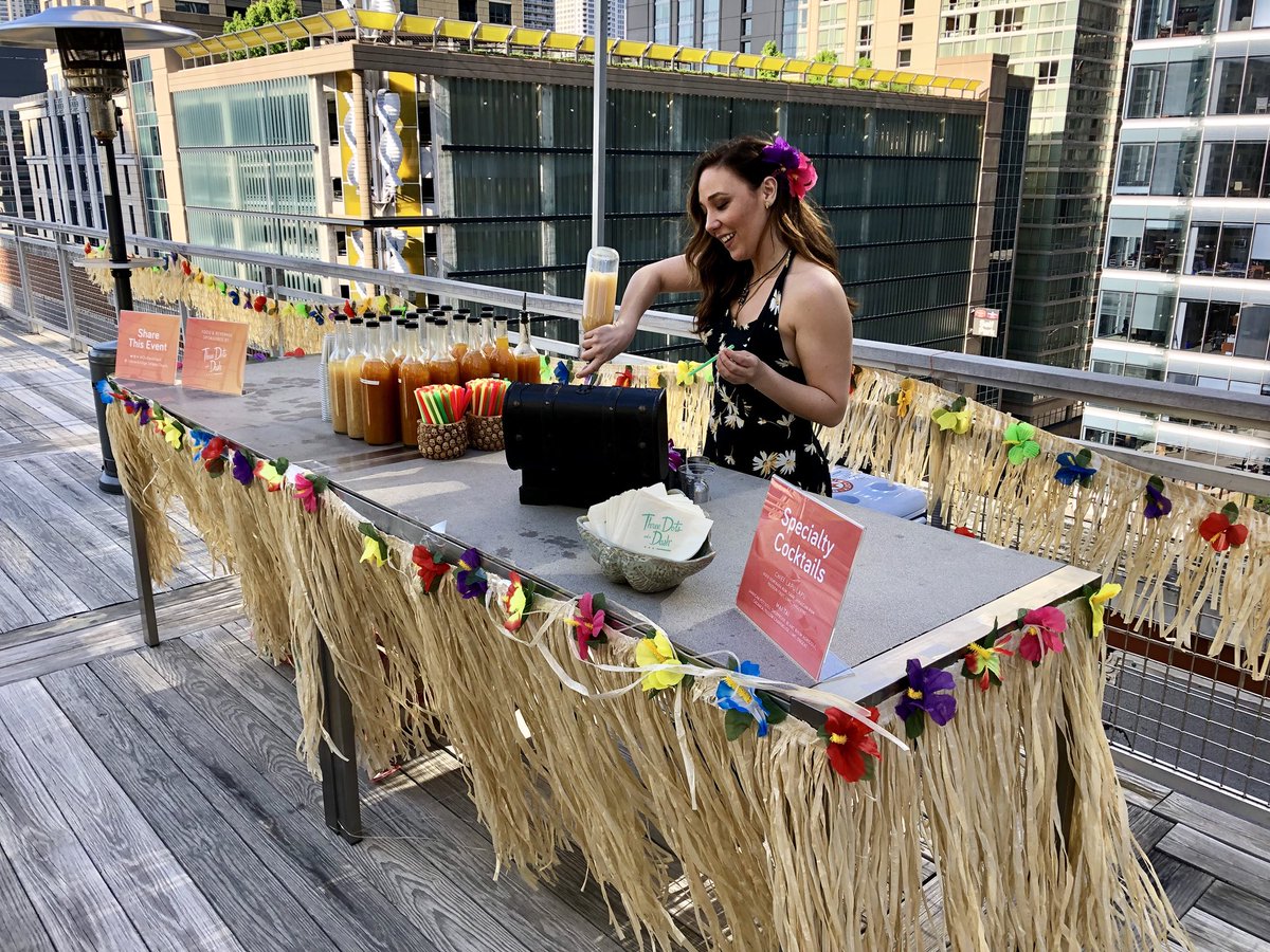 cleverbridge's tweet photo. Let the tropical festivities begin! #ChiDeckTech https://t.co/A8L5u3N9ZR