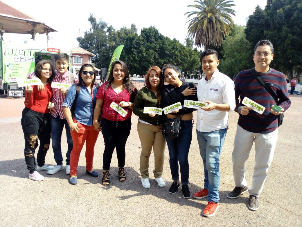 UltraRadioPue's tweet photo. Ven por tu oportunidad de ganar un carro con #Ultra y @BAICPue.

Ven por tu #ultracard y #UltraSticker estamos en parque Juárez.
#Puebla #EfectoUltra
#Ultra925 https://t.co/RrAEzGhetF