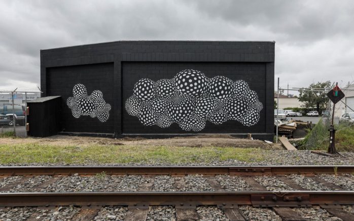 Me gusta #art #design #street art by sleepboy - Streets: Mar-1 / RAD Napa Project