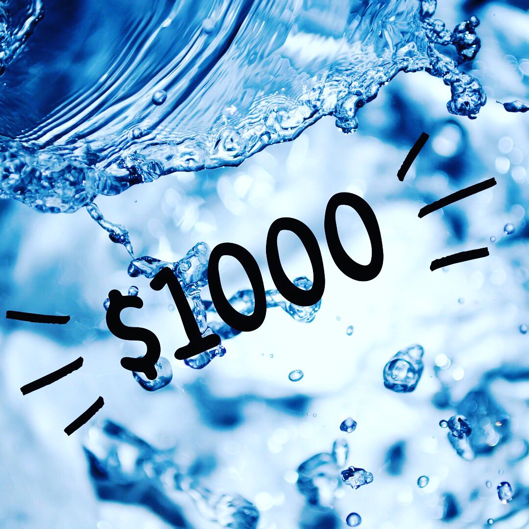 fhlwrdsb's tweet photo. This is what we raised for clean water led by our awesome We Team! #FHcares #falconsrule @WEMovement @wrdsb @Rm2Learns @MrWettlaufer https://t.co/DWDs0bBAWG