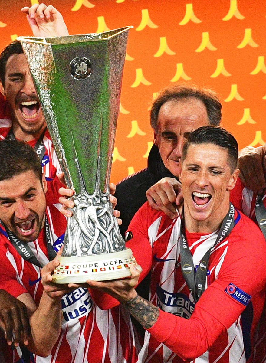 Webftorres's tweet photo. Felicidad absoluta en Lyon para @Torres : un @Atleti imperial se proclama campeón de la @EuropaLeague (0-3) 👉 https://t.co/Kz9fFThU2a 🏆🔴⚪ #UELFinal #OMAtleti #TORRES #F9T #RoadToNeptuno https://t.co/Cf2m5Kpvfz