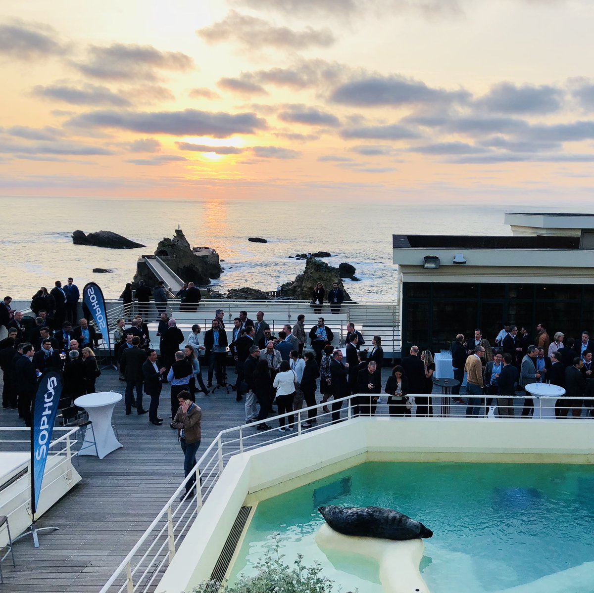 ClementVanessa's tweet image. Partner conference @MuseedelaMer @Ville2Biarritz @SophosPartners @SophosFrance #SeeTheFuture #SophosPC