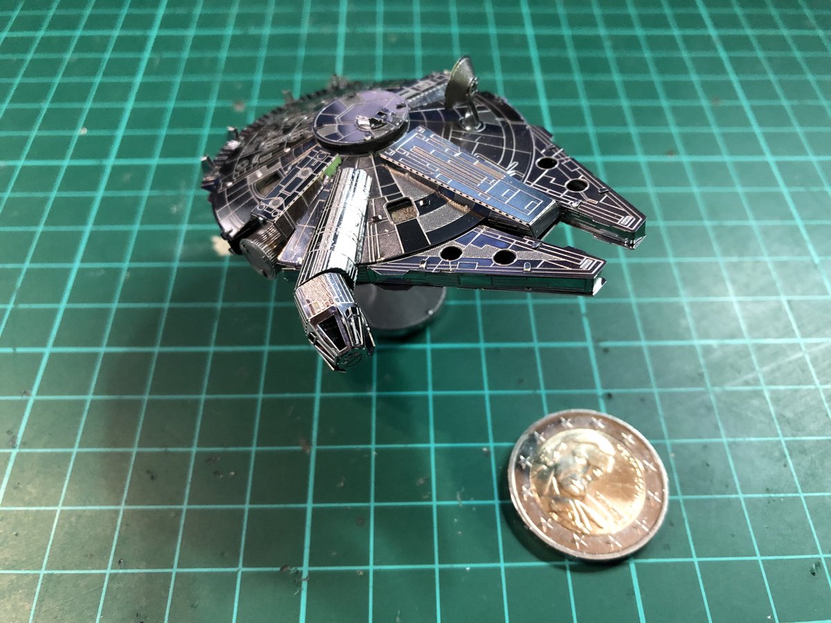 xsimnl's tweet photo. Danke für diesen geilen Stream!
Für alle Hosts, Subs, Follows, Donations und Bits, ihr seid sooo MEGa!
Hier das Ergebnis
#StarWars #metalearth #steelmodel #mini #milleniumfalcon #build #fascination #2€ https://t.co/ddhhNJt6W7