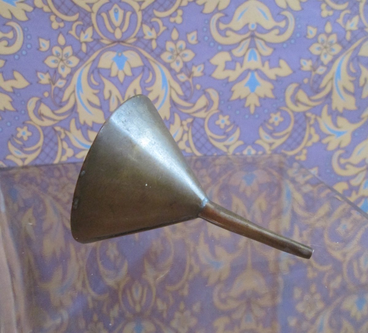 Perfume funnels in silver, bronze and brass ~ etsy.com/shop/WhyteWing ~ #whytewing  #perfumery  #ebayrocteam  #etsymntt  #VintageVanity