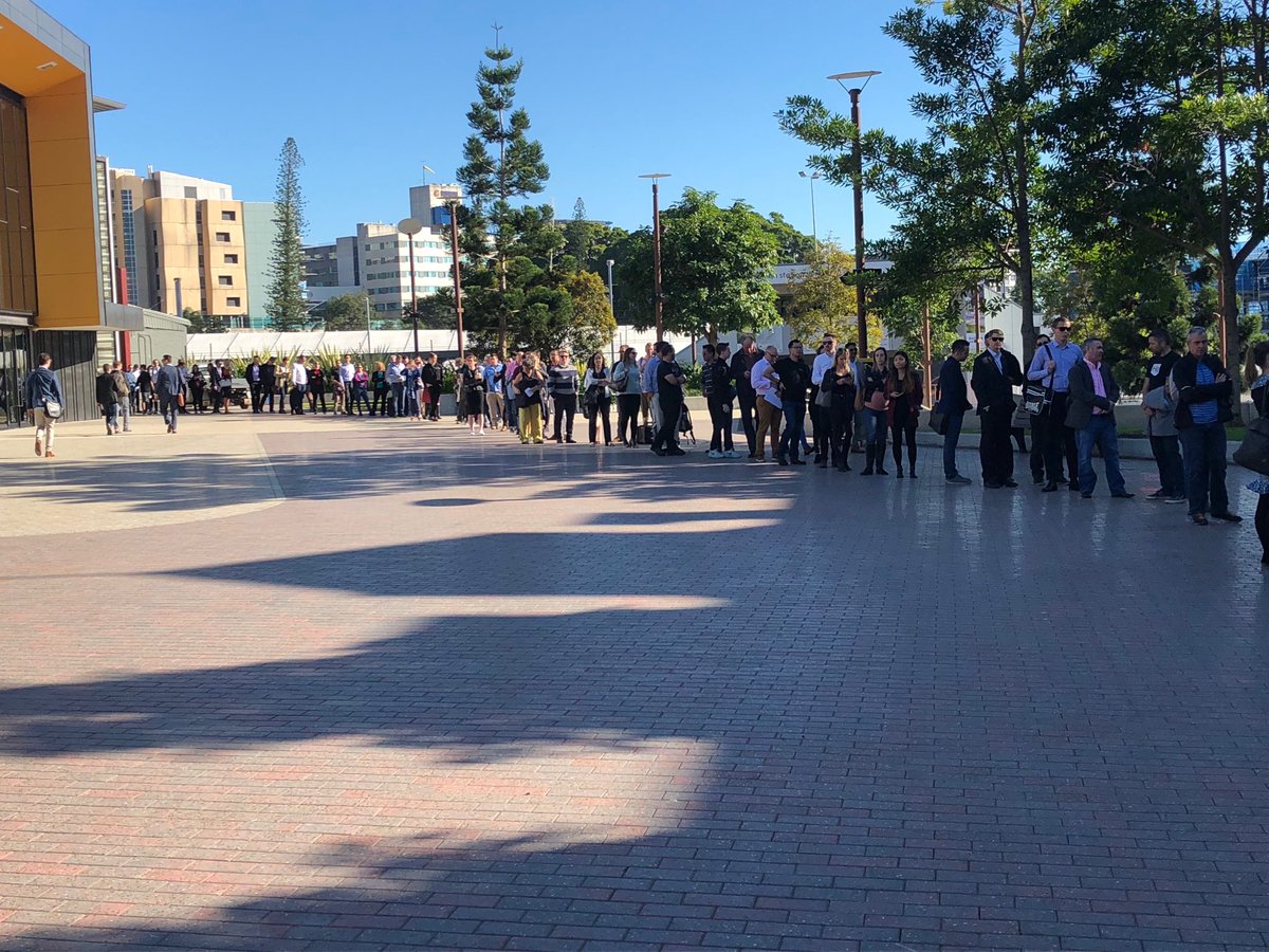 The line up for Myriad. Everyone’s keen to get in on day one! <a href="/MyriadOrg/">Myriad</a> <a href="/InnovateQld/">Innovate Queensland</a> @AdvanceQld