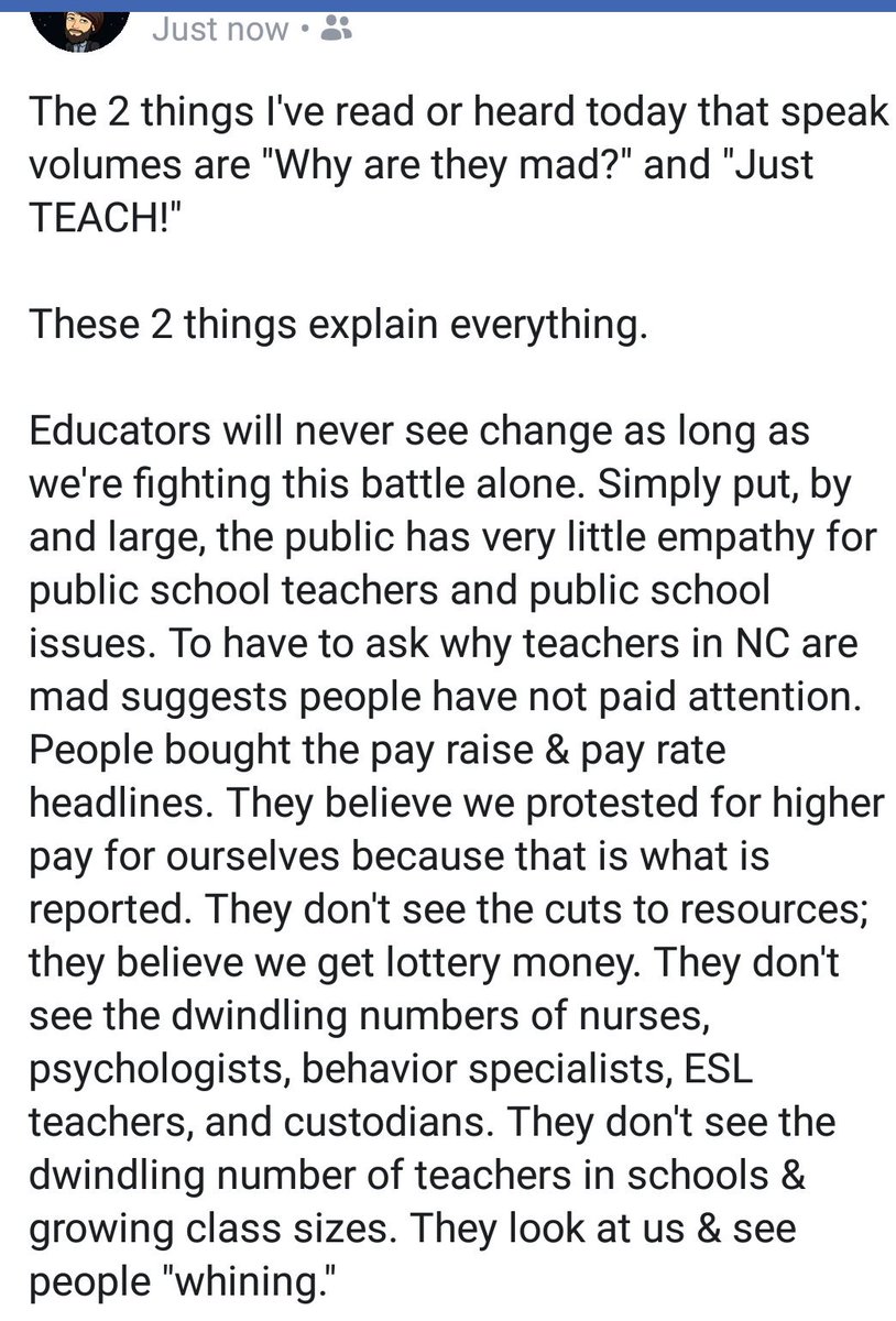 shaner_english's tweet photo. I needed more than 240 characters. #Red4Ed https://t.co/vZrQLjBeCa