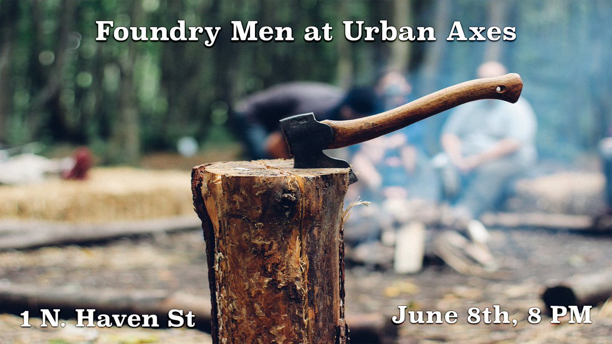 foundrybmore's tweet image. Guys make sure to mark your calendar and register to join us for some Ax throwing! Register by this weekend!