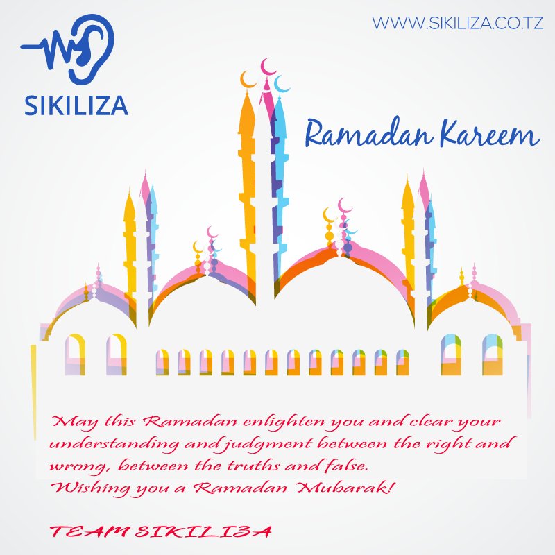From 👂#Sikiliza Team we wish you Ramadan Kareem 🕍🕋
#ramadan2018 #ramadankareem #ramadhankareem #ramadan #ramadhan #ramadan_kareem