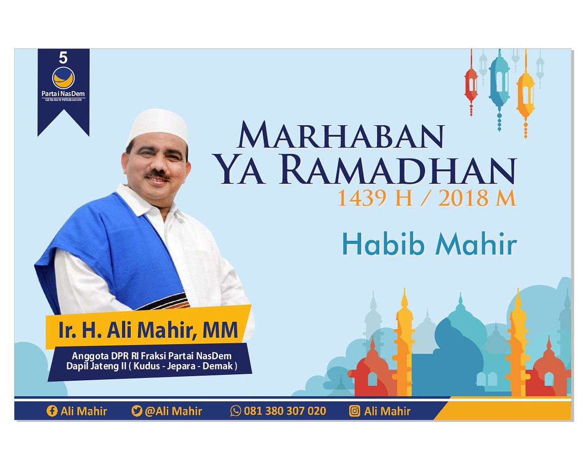 Marhaban Ya Ramadhan
Selamat Menunaikan Ibadah Puasa
Semoga Kita Semua di Berikan Magfiroh oleh Allah SWT