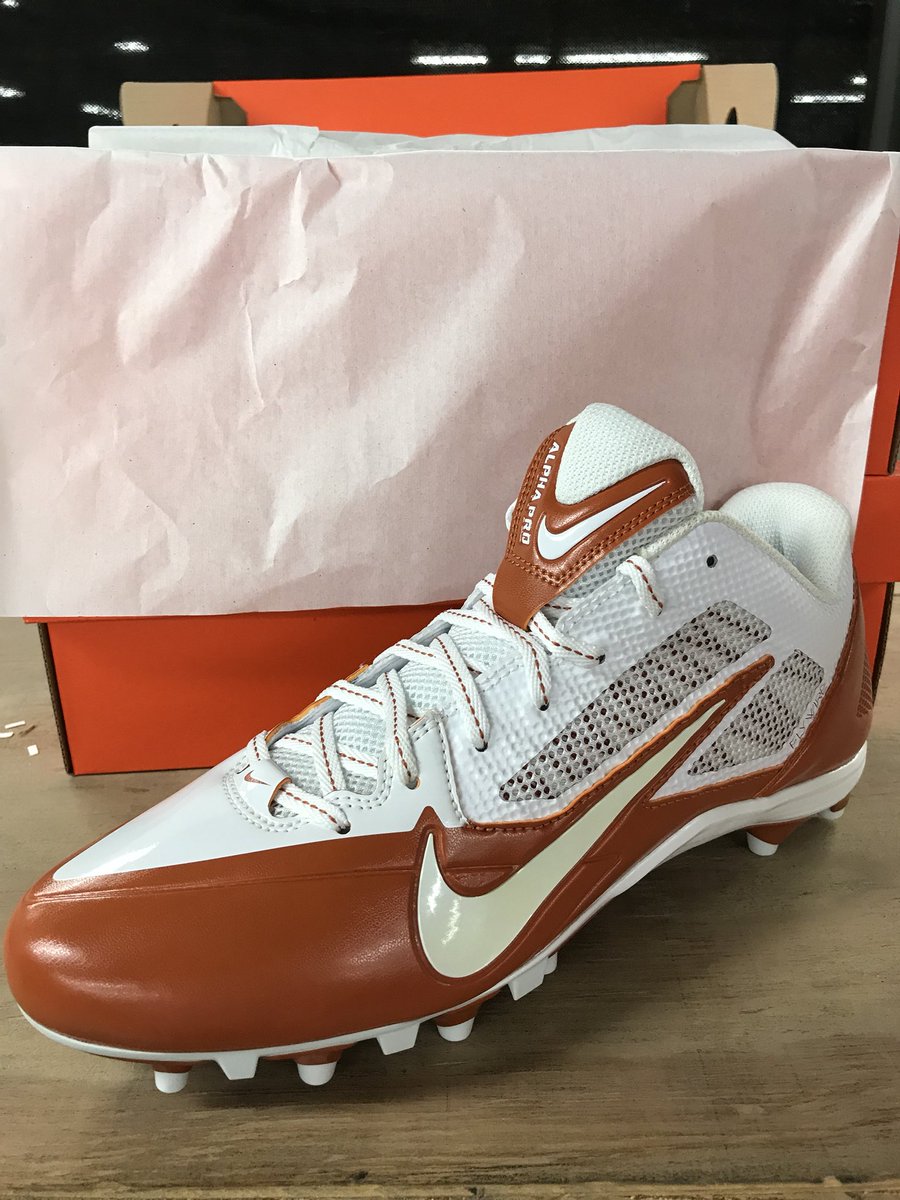 burnt orange baseball cleats