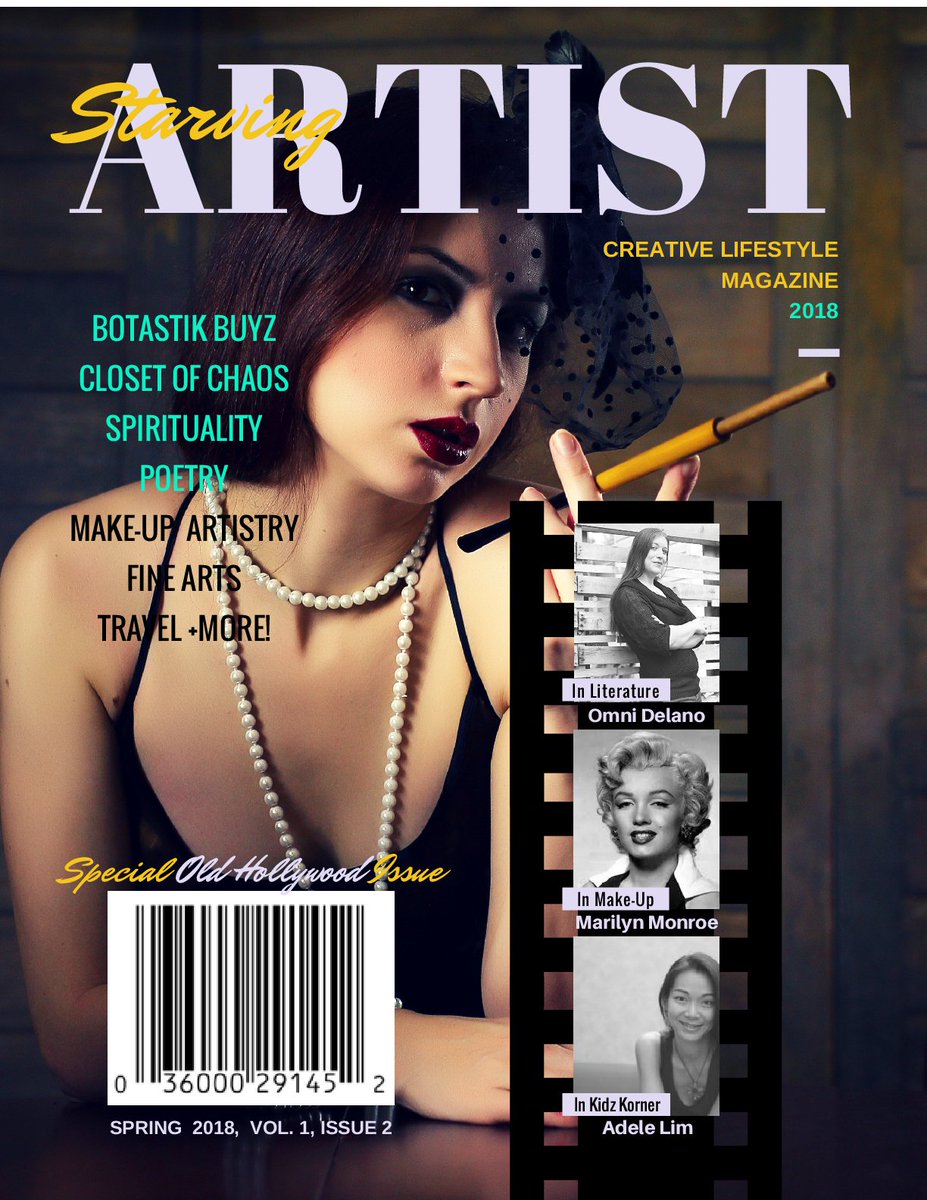 poeticabeauvoir's tweet photo. Don't forget guys; #SAMagazine Spring 2018 is OUT! Get it @ https://t.co/niYL1F4GkF and see our special studio era dedications. #Artists #Art #Poetry #Poems #CreativeLifestyle #CreativeExpert #Creativity #Literature #GoodReads #Books #FineArt #Fashion #Bohemians https://t.co/gnDk6CP61F