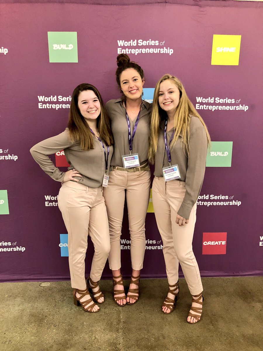 KempsAcademyINC's tweet photo. Thrilled to have team Cupllapsible here at the #WSE2018 Competition! @WorldSeriesofE @incubatoredu @KempsAcademy #EBAproud https://t.co/se8KQK59hu