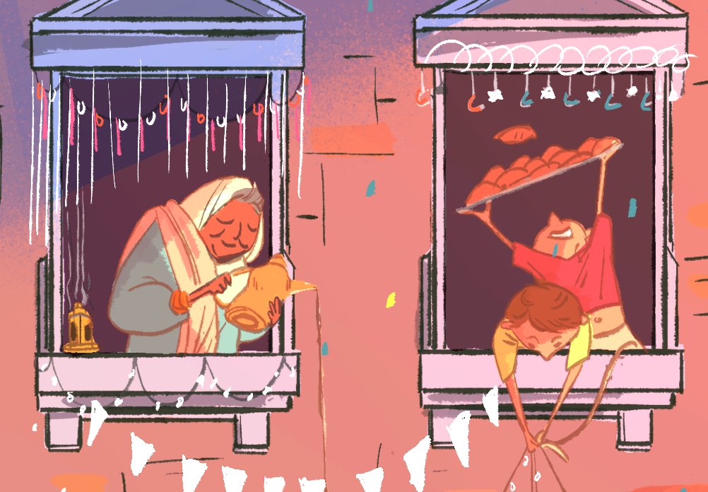 SaraAlfageeh's tweet image. Ramadan blessings to everyone!! 
I made some illustrated greeting cards to bring in this new Ramadan! I had a ton of fun designing these :D
---
When the sun goes down, snacks come out!  
They're now available for pre-order in my non-profit shop store.mipsterz.com ✌️
(1/3)