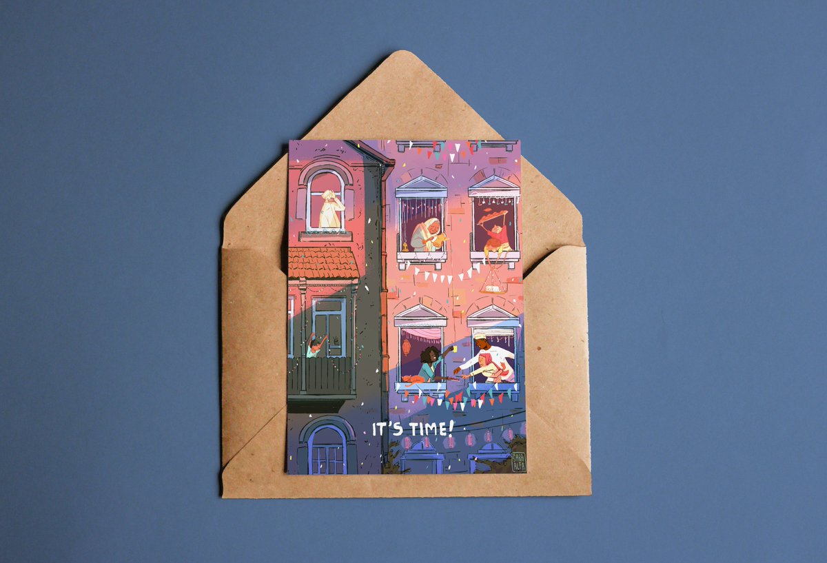 SaraAlfageeh's tweet image. Ramadan blessings to everyone!! 
I made some illustrated greeting cards to bring in this new Ramadan! I had a ton of fun designing these :D
---
When the sun goes down, snacks come out!  
They're now available for pre-order in my non-profit shop store.mipsterz.com ✌️
(1/3)