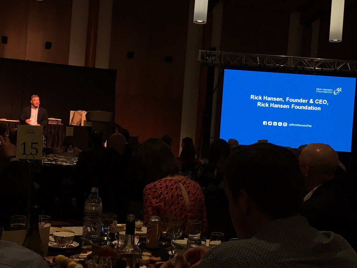 yukonbeer's tweet photo. Happy to be at the #2018BusinessAwards by the @YTChamber with @RickHansenFdn #themaninmotion https://t.co/8gqrHS48LX