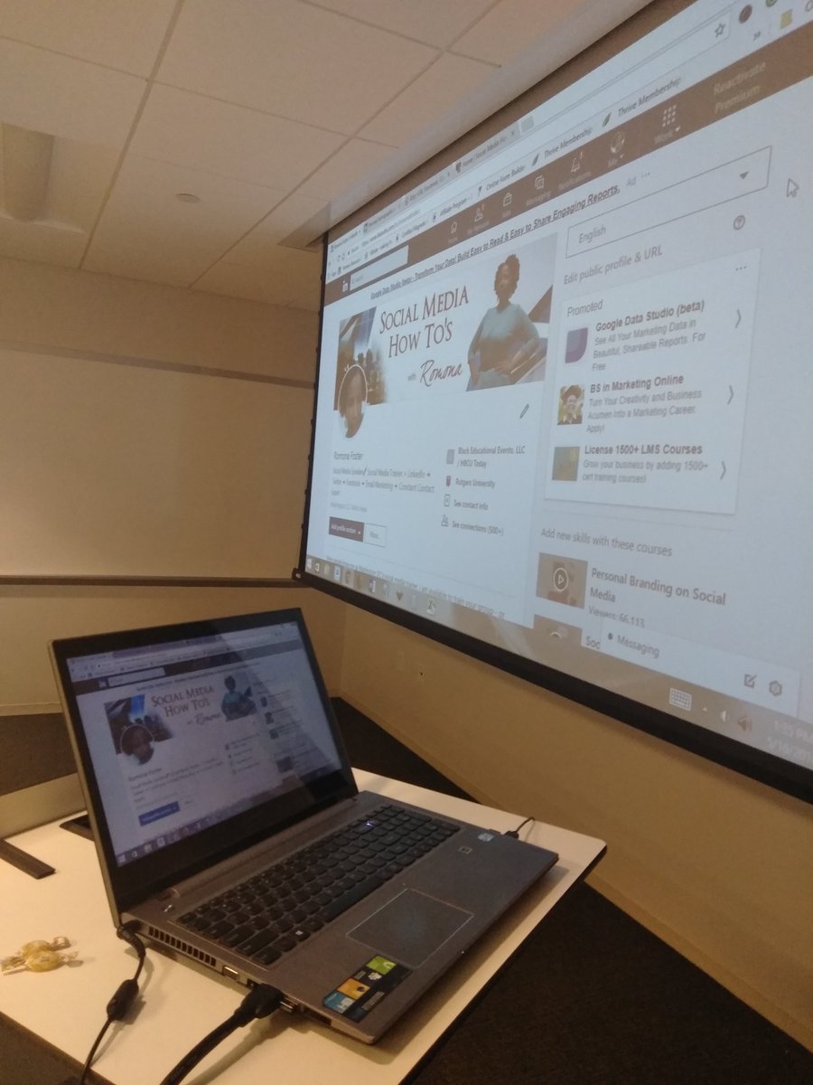 RomonaFoster's tweet image. We had a dozen small business owners who came out for @SCOREMentors' Get LinkedIn: How to Get Connected workshop today AdvantEdge Workspaces.
We missed you. 😄 Be sure to register for my next workshop by clicking here ➡️ bit.ly/PopupWorkshops
#howtousewordpress #wordpress