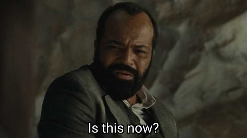 Roderick4392's tweet photo. When my wife is fussing at me and it seems I have already lived this moment  #WestworldHBO  #westworld #alwaysfussing https://t.co/Z4hAdt59AZ