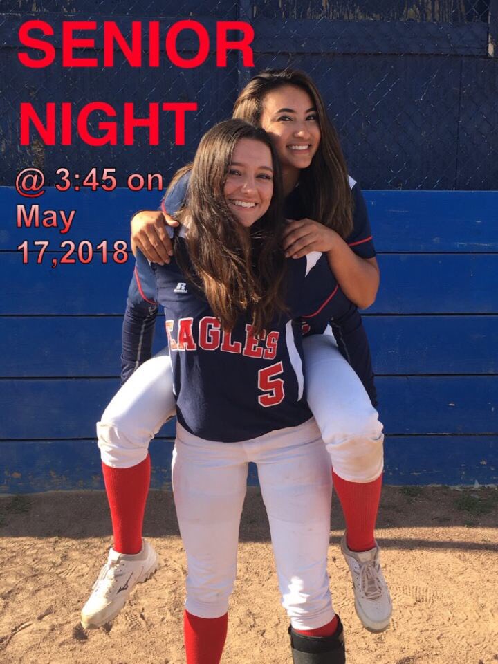 ahsco2018's tweet photo. Softball Senior Night tomorrow!! Slide through to support these two gals🤗⚾️ https://t.co/ClhASP4sjC