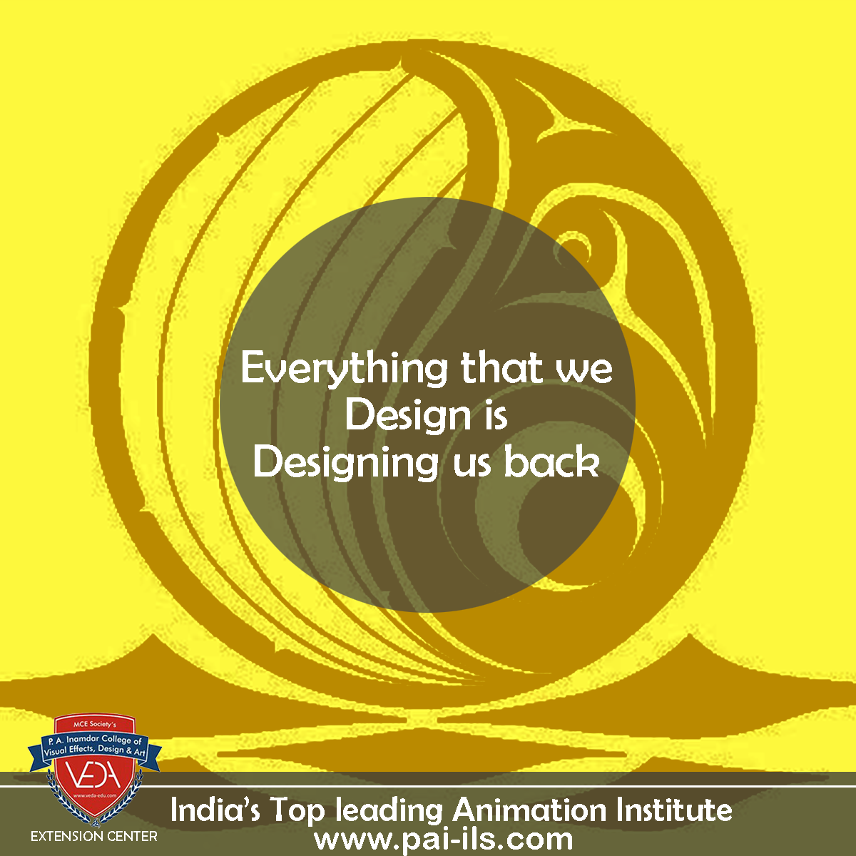 veda_extension's tweet photo. Design Quote....

Everything that we design is designing us back

#design #knowledge #designing #quote #graphicdesign #creativity

For more info: https://t.co/DS9vswT1Ob
Contact Us: 020-48610799/899 https://t.co/M9qjWKB13K
