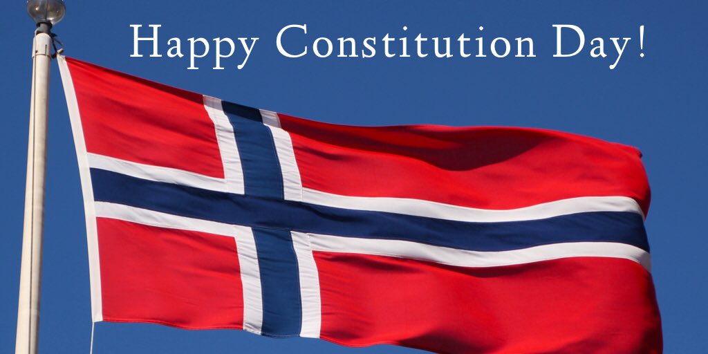 Today Norway celebrates Constitution Day🇳🇴 We hope everyone will have a great day! Follow the celebrations from around the world on our Story on Instagram. instagram.com/utenriksdept/
#17thofmay #norwegiannationalday #norwayday