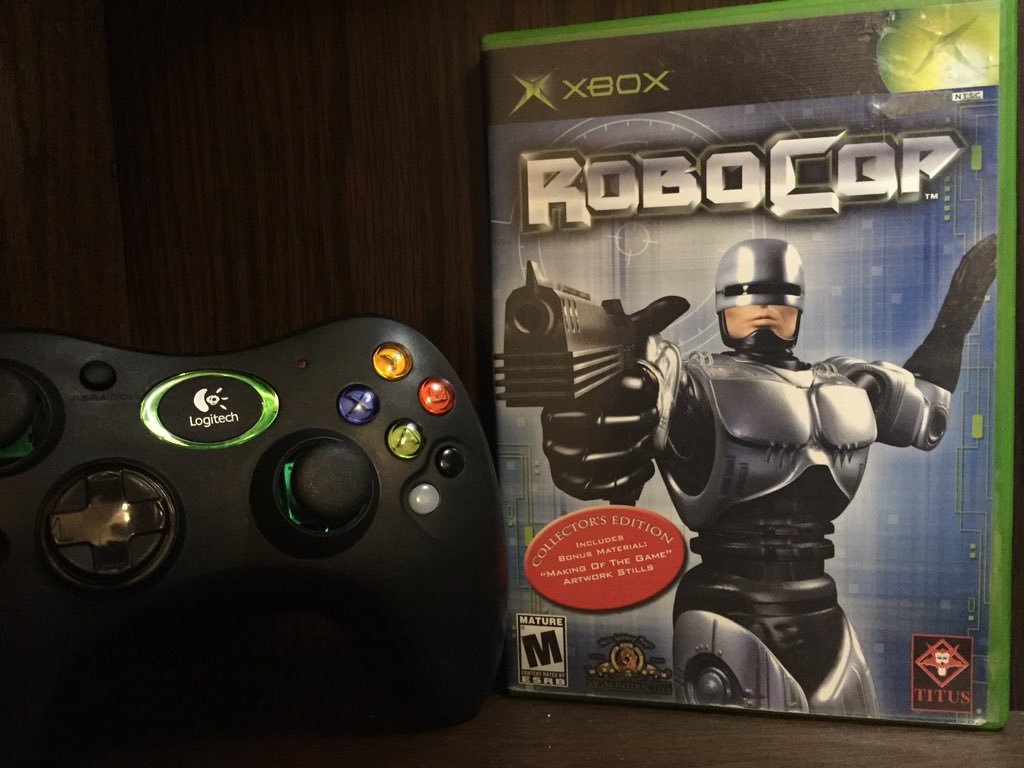 VG_VAULT's tweet photo. #203 Robocop
#titussoftware #robocop #alexmurphy #peterweller #detroit #originalxbox #ogxbox #microsoft #xbox #logitech #veterangamervault https://t.co/74a3p2NEMp
