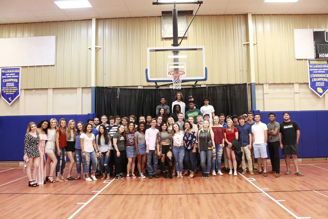ImagineSLSchool's tweet photo. Tonight we hosted our second annual Warrior Reunion for graduating seniors. This year's seniors included many of Imagine South Lake's first ever kindergarten class! We were so excited to see how they have grown and changed. https://t.co/Kd3xfd8YoF