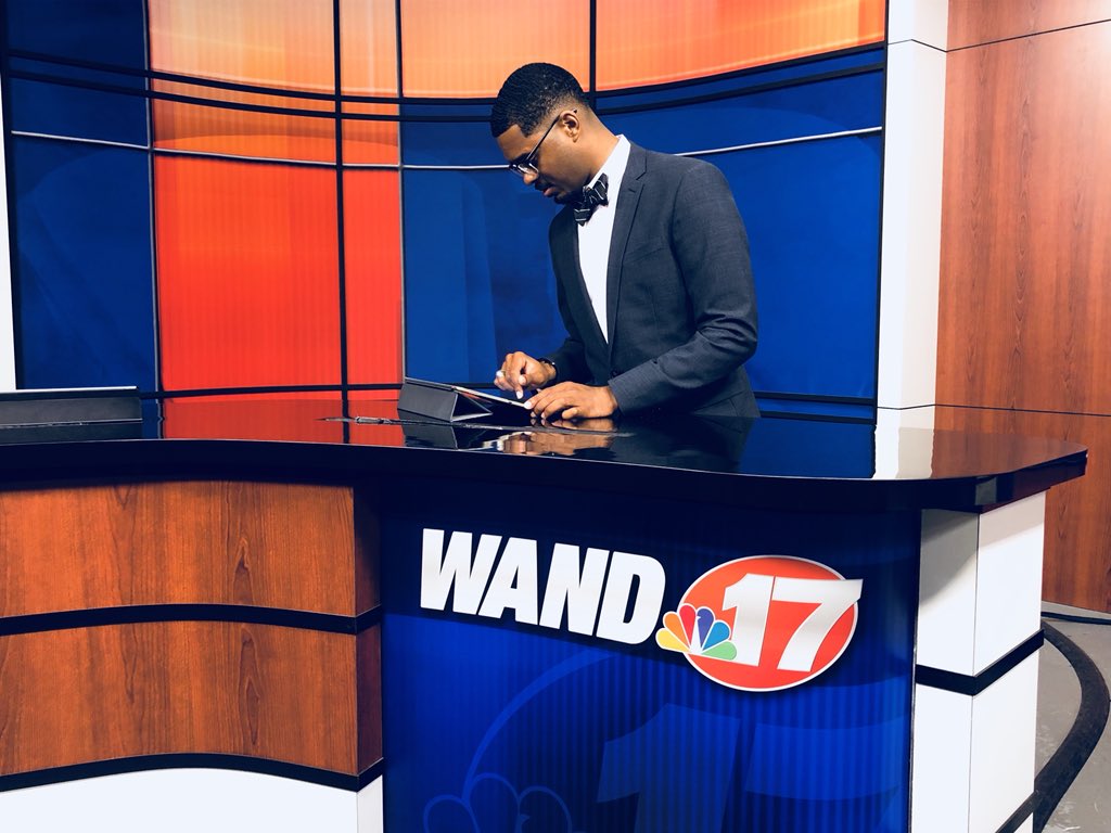 TristanOnCamera's tweet photo. All praise to the most high! Ya boy moved 700 miles from Dallas and became a reporter for WAND in Decatur, Illinois! The mid-west ain’t ready for a dope journalist like me 😏
#BlackBoyJoy #BlackMenWin https://t.co/q7VZkcXapf
