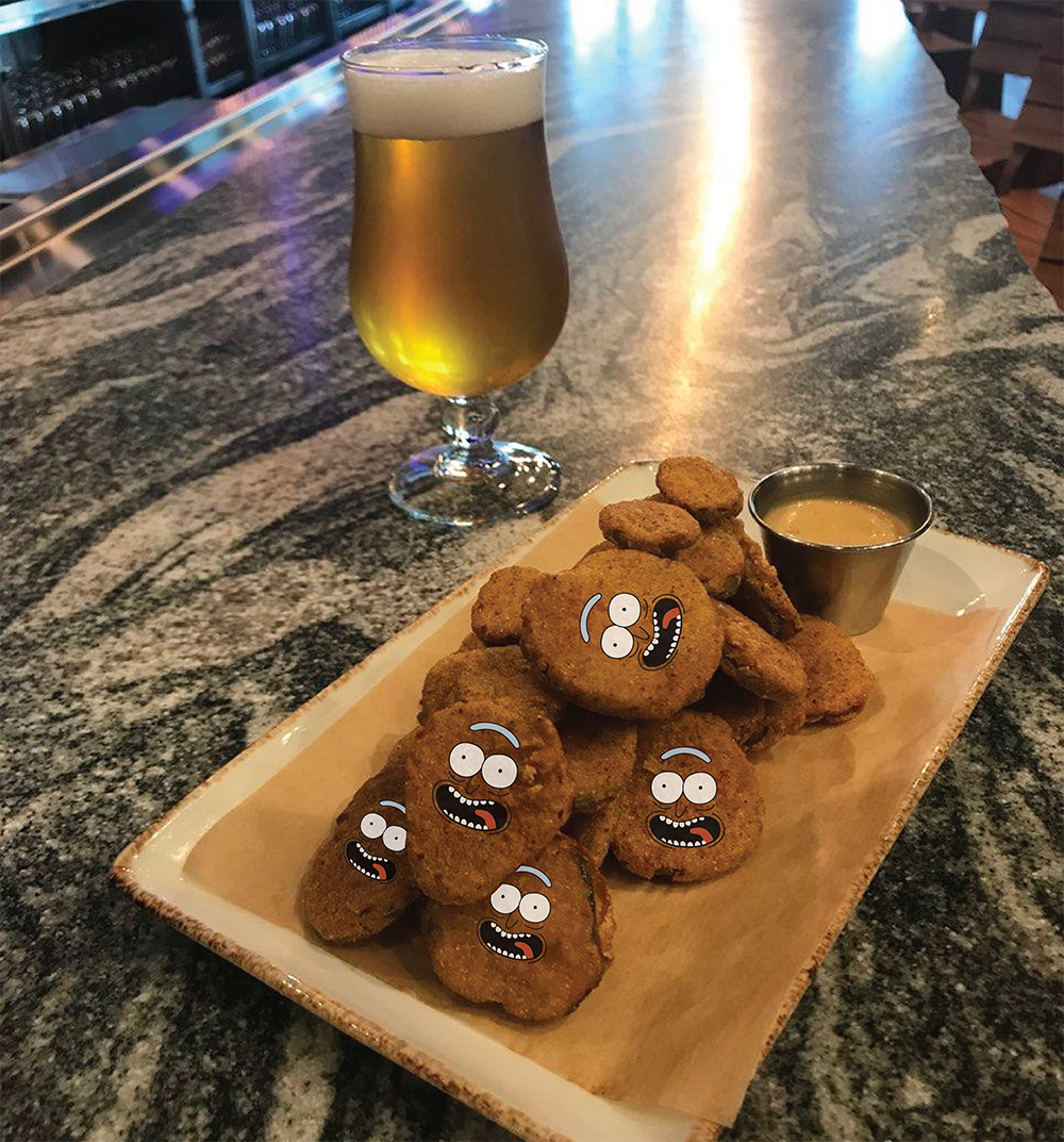 newrealmbrewing's tweet photo. LISTEN UP, SQUANCHERS -- THURS (5/17) @RickandMorty @rickmobile enters a New Realm.

What you need to know:
11am - Special Tapping: Rick &amp; Morty inspired 'Reverse Giraffe' Hoppy Belgian ale
All Day - We'll be serving Fried Pickle Ricks (w/ Szechuan sauce)
5pm - #rickmobile opens https://t.co/XmluGz70nt