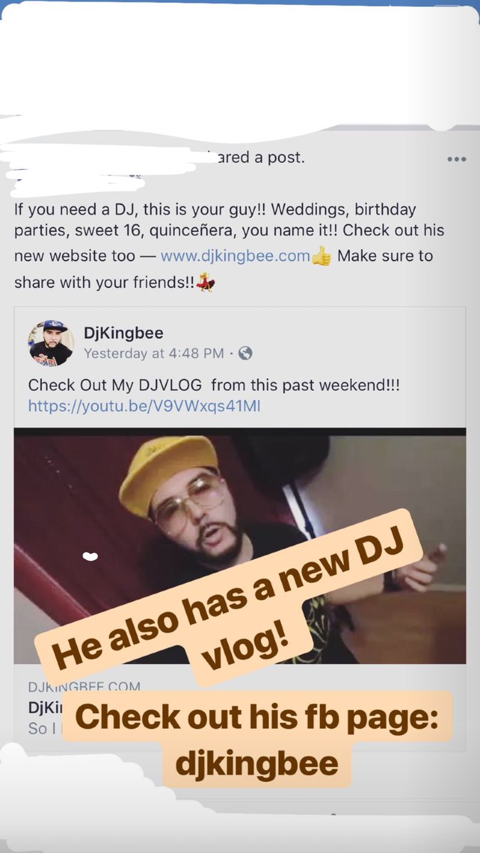 dreamxrie's tweet photo. BEST DJ IN AZ!! Check him out! @DjKingBee_  💃🕺🏻🎉 https://t.co/FPnONA4bYD