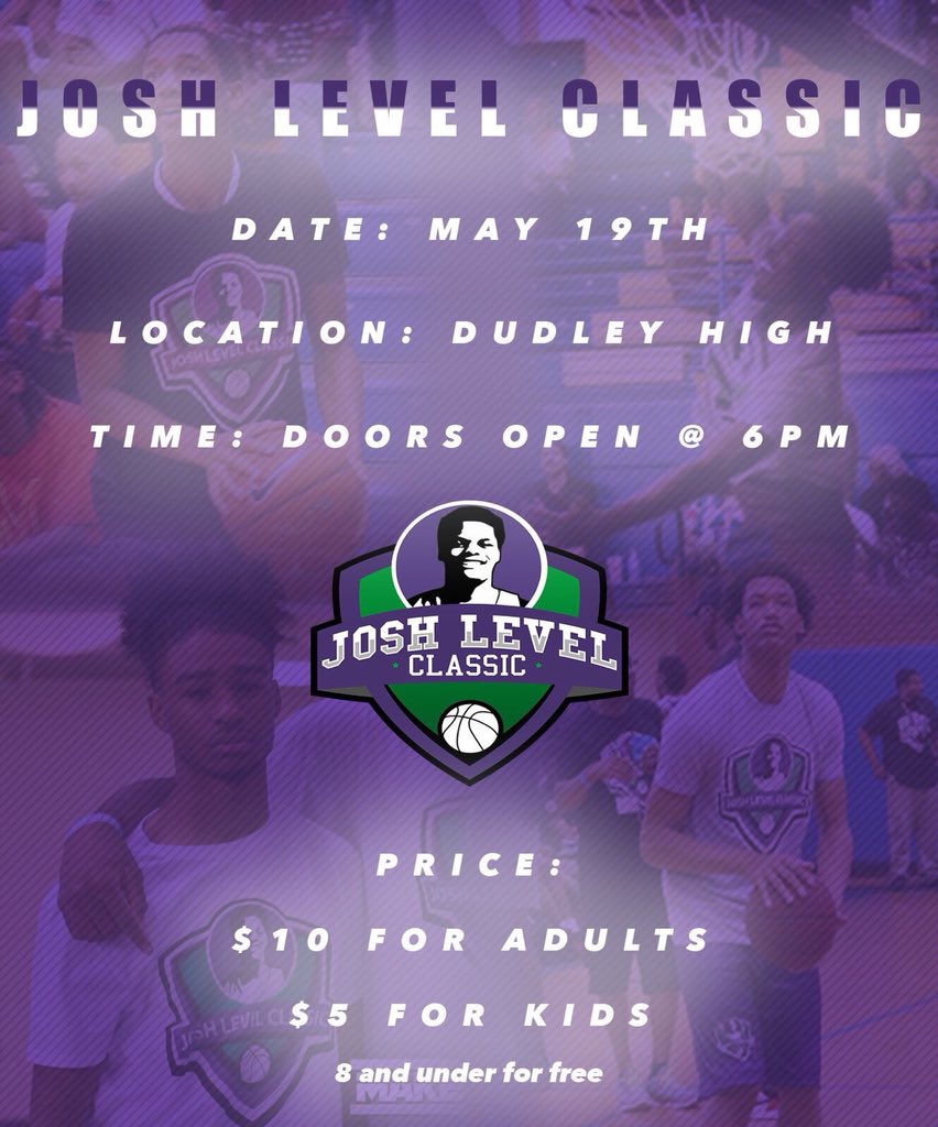 YerItsSpiffoo's tweet photo. Make sure y’all come out and show love this Saturday &amp; see some future NBA players ball for a great cause 
#SmileForJosh https://t.co/3lyvDmtQQQ