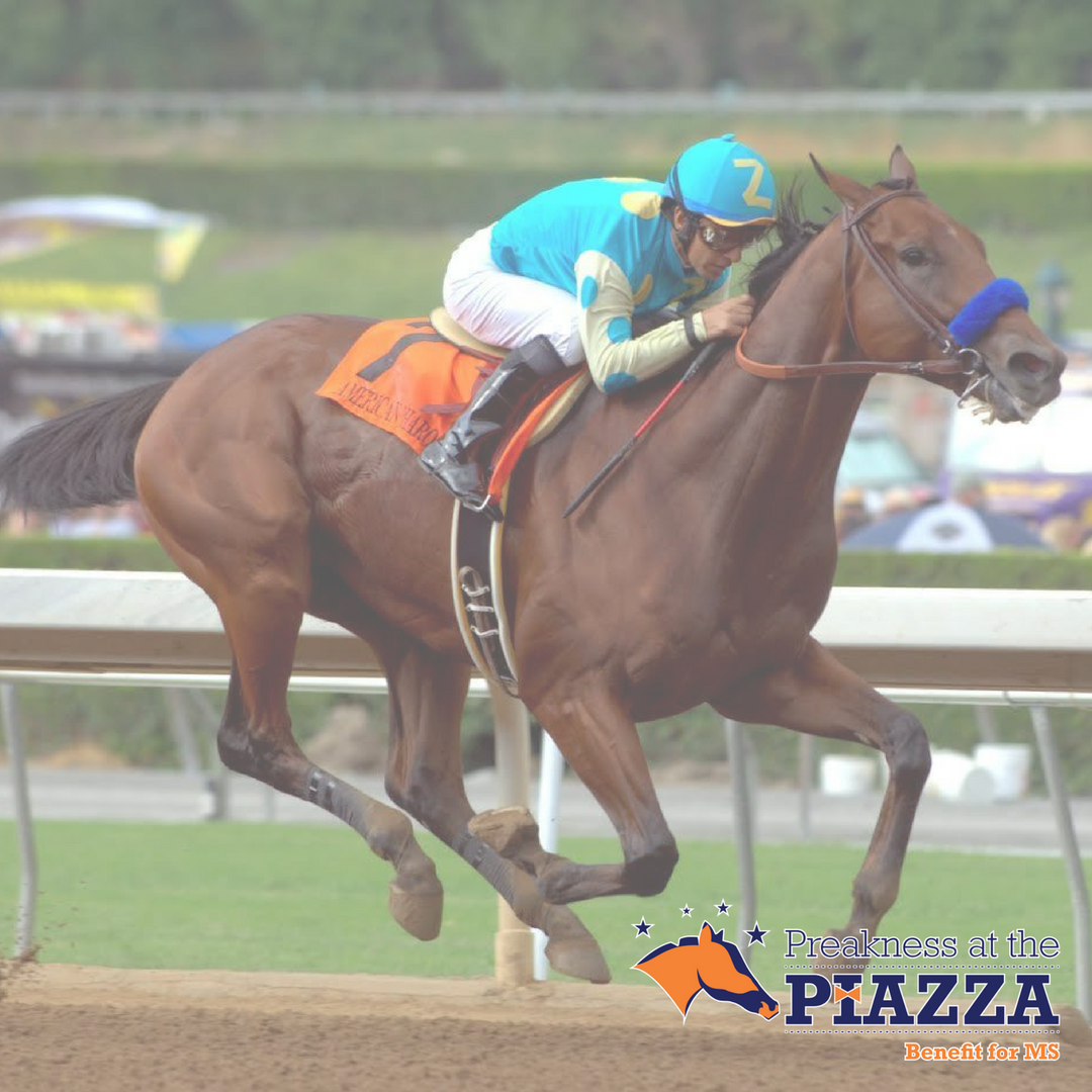 PreaknessPiazza's tweet photo. Preakness Fact: #AmericanPharaoh is the first #horse to win the #GrandSlam of #ThoroughbredRacing! #HorseFacts #PreaknessFacts #PreaknessStakes #preakness2018 #PreaknessAtThePiazza https://t.co/jG738XGIDp