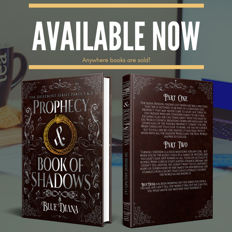 DPP_Web's tweet photo. The Prophecy &amp; The Book of Shadows: Parts 1 &amp; 2 (The Different Series) eBook: Blue Diana: Kindle Store https://t.co/WDJpwBG4PA 
#amreading #amwriting #bluediana #QuirkyPublications https://t.co/jZeK9hIA47